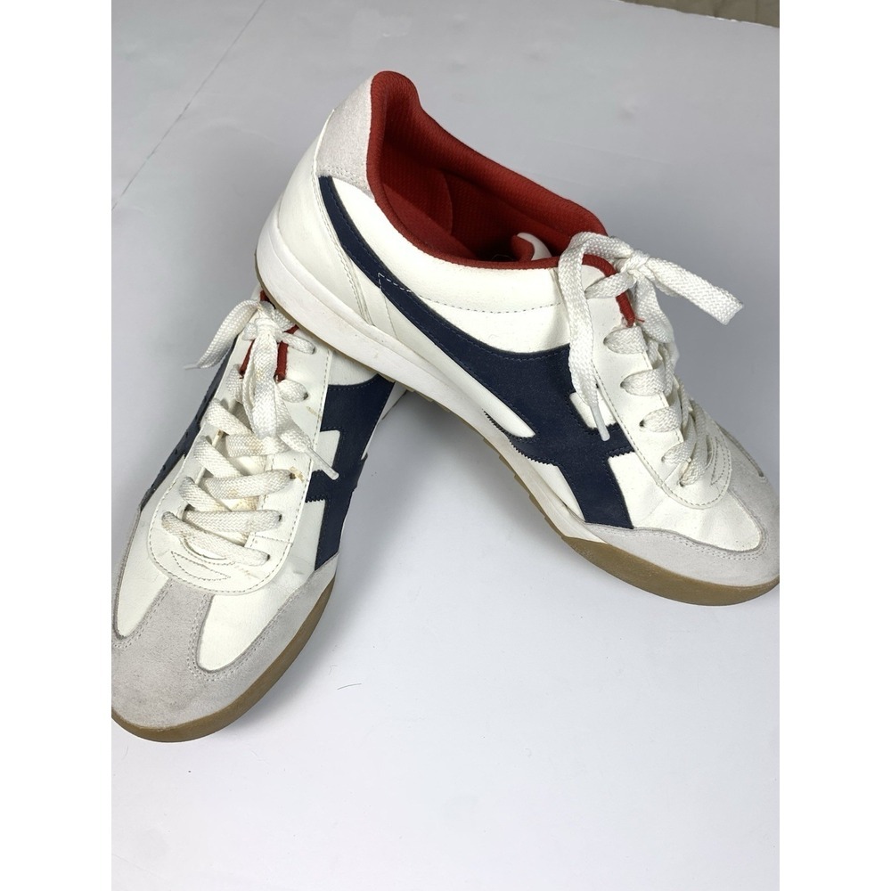 Skechers Zinger Manzanilla Totale 183280 Men's 10 White Navy Red Sneakers